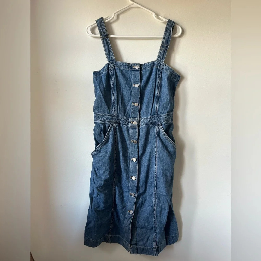 Levi’s Drea Denim Jean Dress - Picture 1 of 4